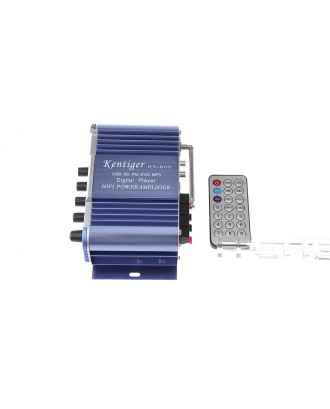 CA001 3-in-1 1.4'' Screen USB / SD / FM Hi-Fi Stereo Sound Amplifier