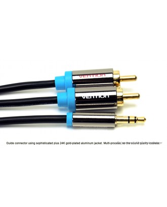 Vention P550AC 2*RCA to 3.5mm Audio AUX Cable (500cm)