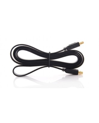 Flat HDMI V1.4 Cable - Black