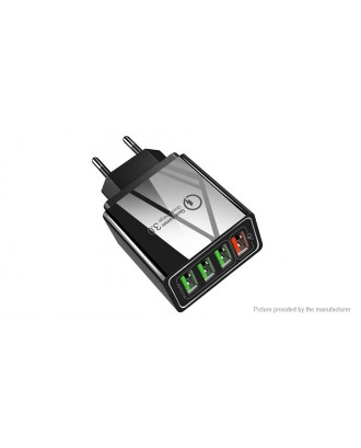 OLAF QC-04 4-Port USB Travel Wall Charger Power Adapter (EU)
