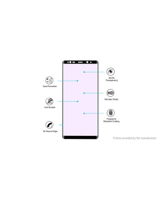 Hat.Prince 3D Tempered Glass Screen Protector for Samsung Galaxy Note 8
