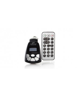 1.1" LCD Bluetooth V2.0 MP3 Player FM Transmitter (Black)