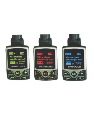 960 1.4" LCD MP3 Player + Hands-free Car Kit FM Transmitter w/ Cigarette Lighter