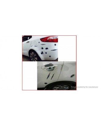 3D Simulation Bullet Holes Car Motorcycle Sticker Anti-Scratch Decal (23*29cm)