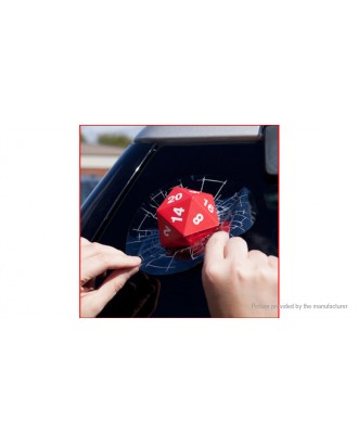 3D Rear Window Wiper Car Dice Decal Sticker