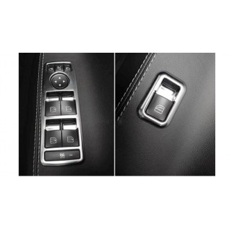 Window Lift Switch Button Cover Trim Kit for Tesla Model S (5 Pieces)