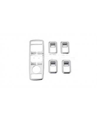 Window Lift Switch Button Cover Trim Kit for Tesla Model S (5 Pieces)